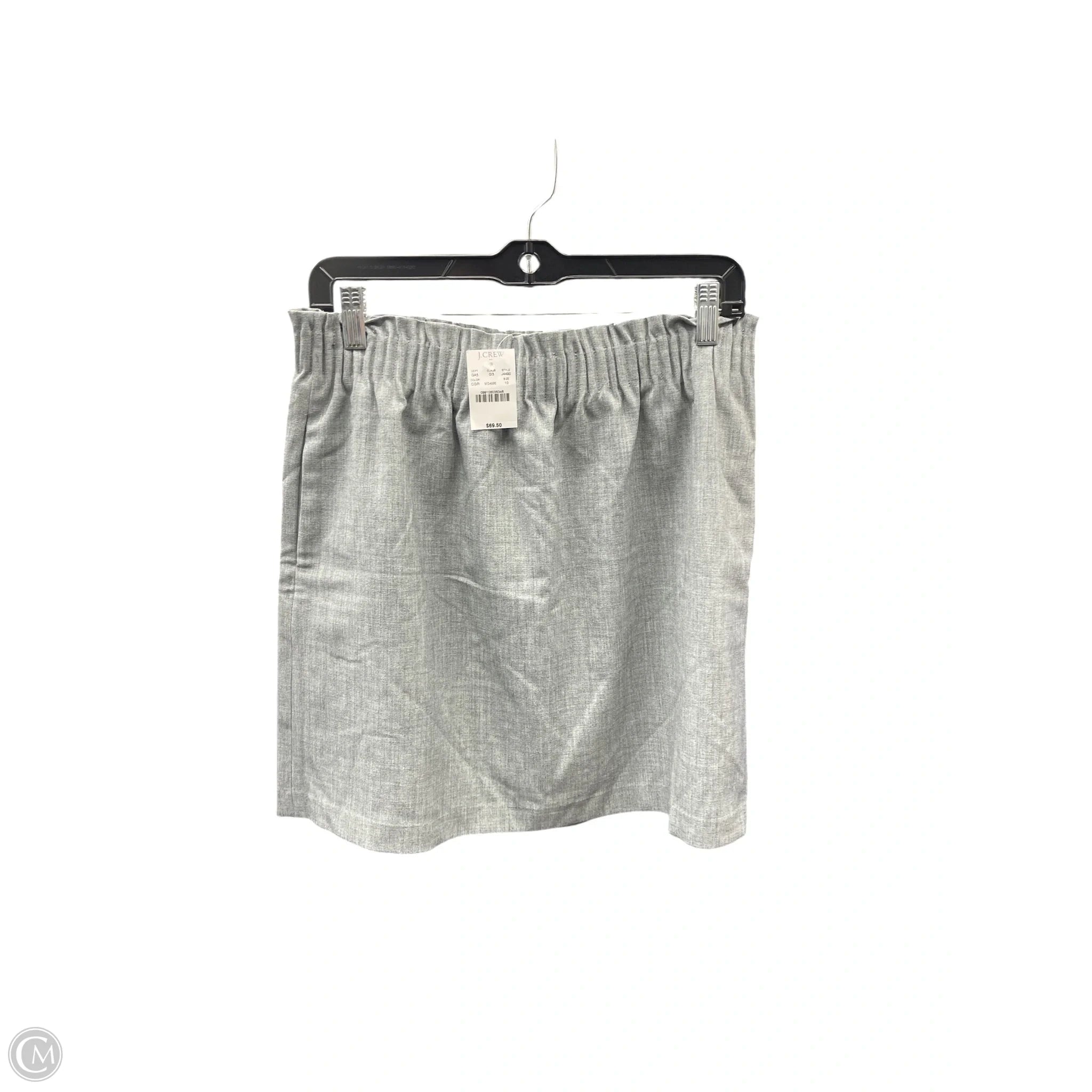 Skirt Midi By J. Crew In Grey, Size: 10 Hot on Sale