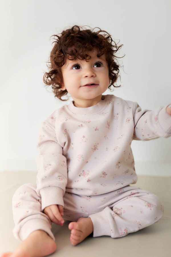 Organic Cotton Morgan Track Pant - Petite Fleur Violet on Sale - Image 3