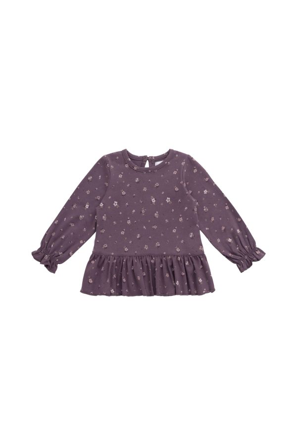 Organic Cotton Bailey Top - Goldie Huckleberry Large Online Hot Sale - Image 2