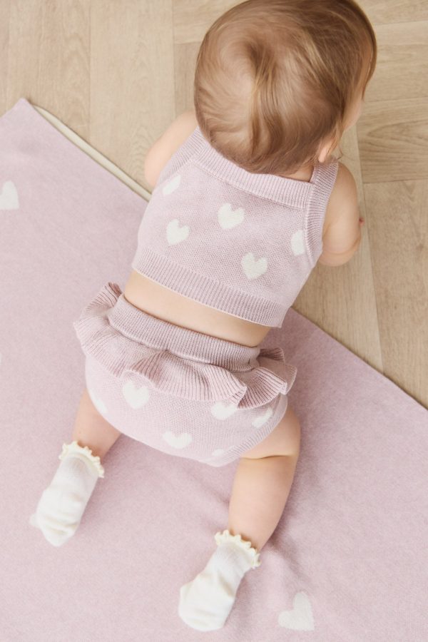 Molly Bloomer - Heart Jacquard Ballerina Marle Online Sale - Image 2