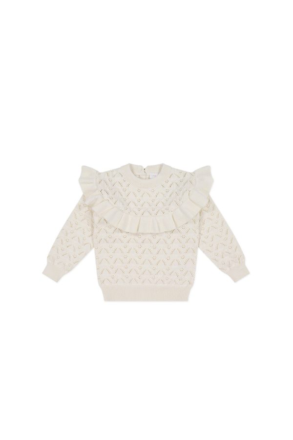 Beth Knit - Parchment Online now - Image 2