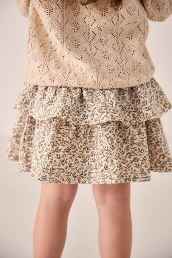 Organic Cotton Ruby Skirt - Ariella Eggnog on Sale - Image 4
