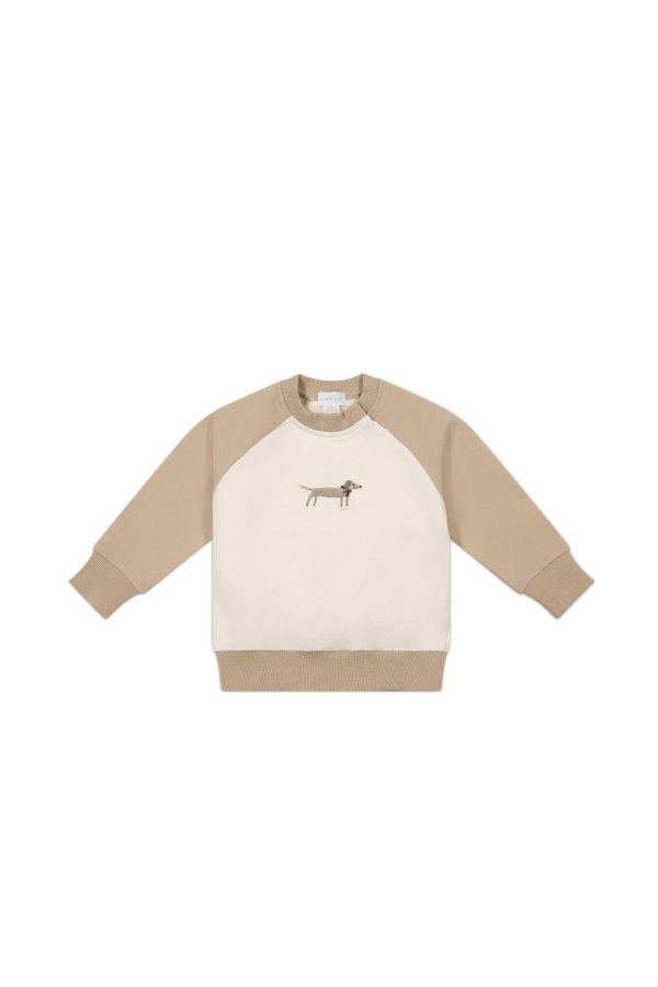 Organic Cotton Tao Sweatshirt - Cosy Basil Fawn Discount - Image 2