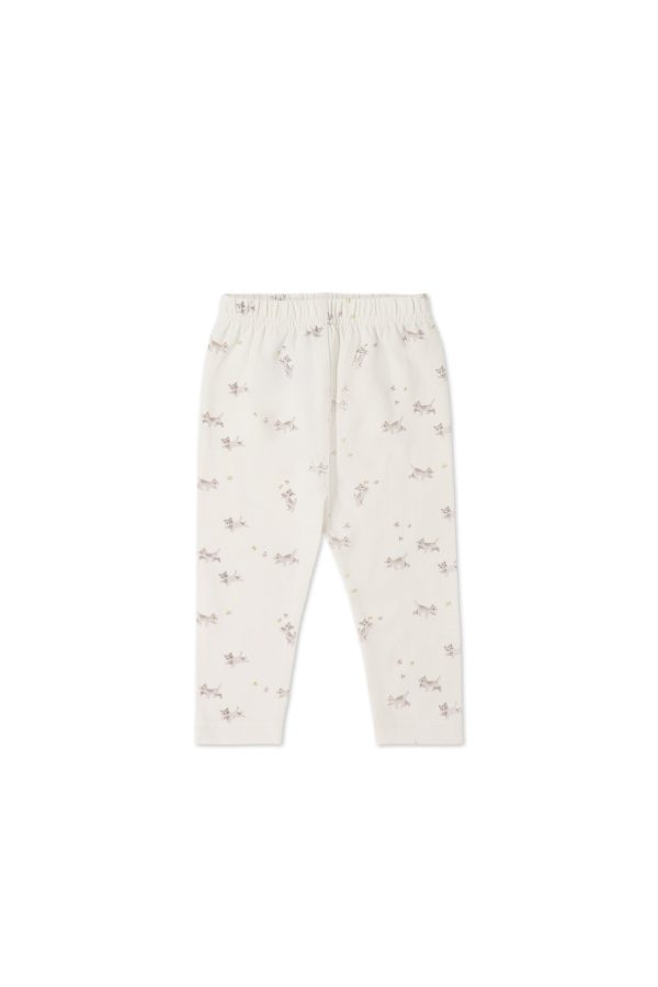 Organic Cotton Everyday Legging - Playful Kittens For Sale - Image 2