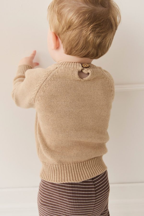 Ethan Jumper - Toffee Marle For Cheap - Image 4