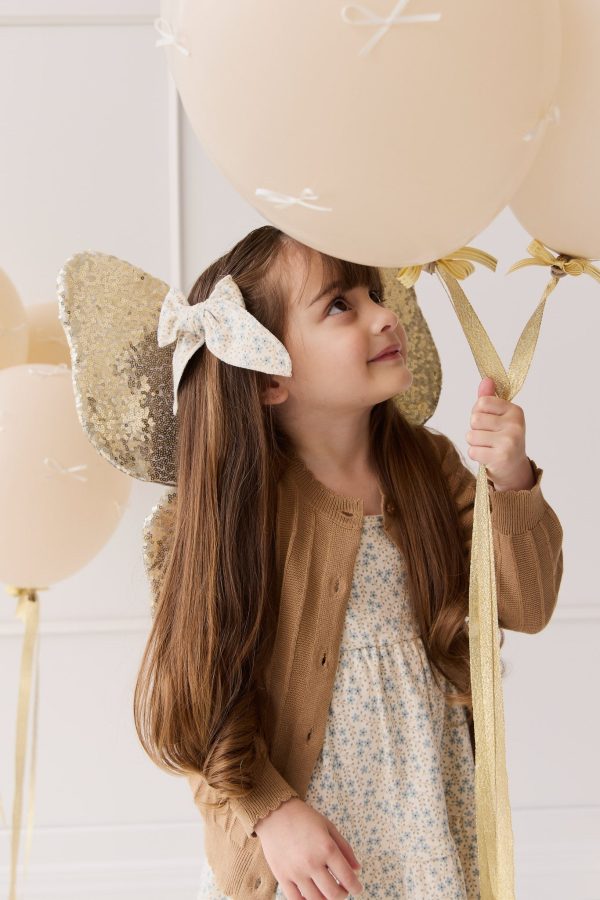 Organic Cotton Bow - Adnola Floral Fashion