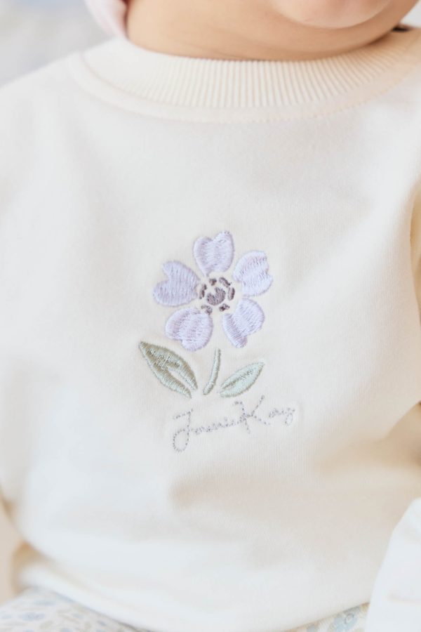 Organic Cotton Bobbie Sweatshirt - Parchment Lola Cheap - Image 3
