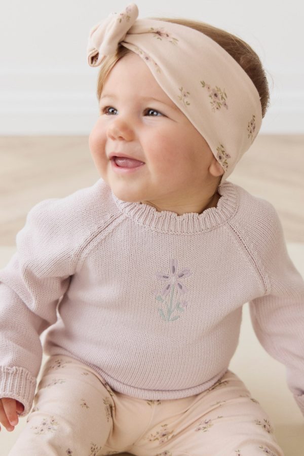 Audrey Jumper - Soft Misty Rose Larissa Knit Online