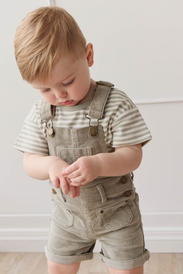 Chase Short Cord Overall - Moss For Discount