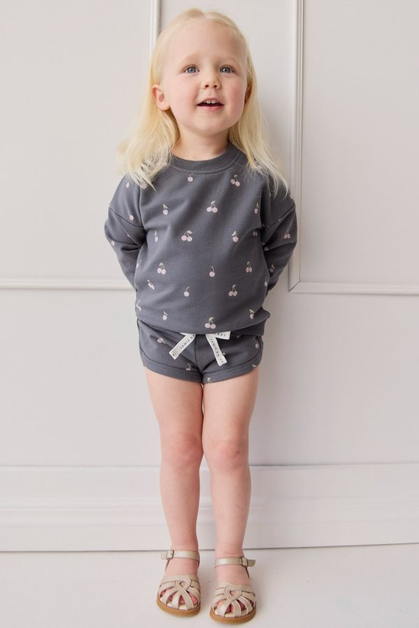 Organic Cotton Ivy Shortie - Cherry Love Lava Online - Image 4