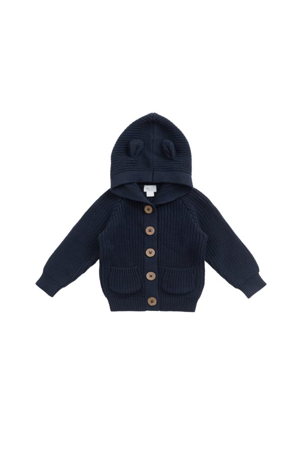 Humphrey Knitted Cardigan - Blueberry Online
