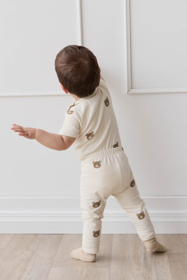 Organic Cotton Everyday Legging - Bobbie Bear Tofu Cheap - Image 4