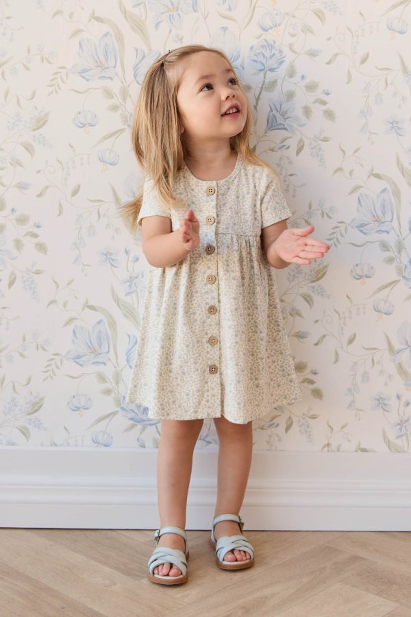 Organic Cotton Lola Dress - Elodie Whisper White Online Hot Sale
