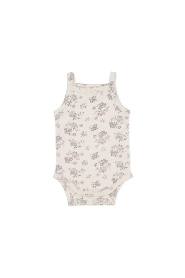 Organic Cotton Bridget Singlet Bodysuit - Selena Tofu Online now - Image 2