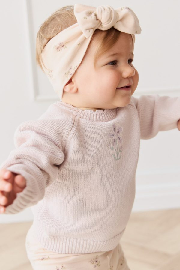 Audrey Jumper - Soft Misty Rose Larissa Knit Online - Image 3