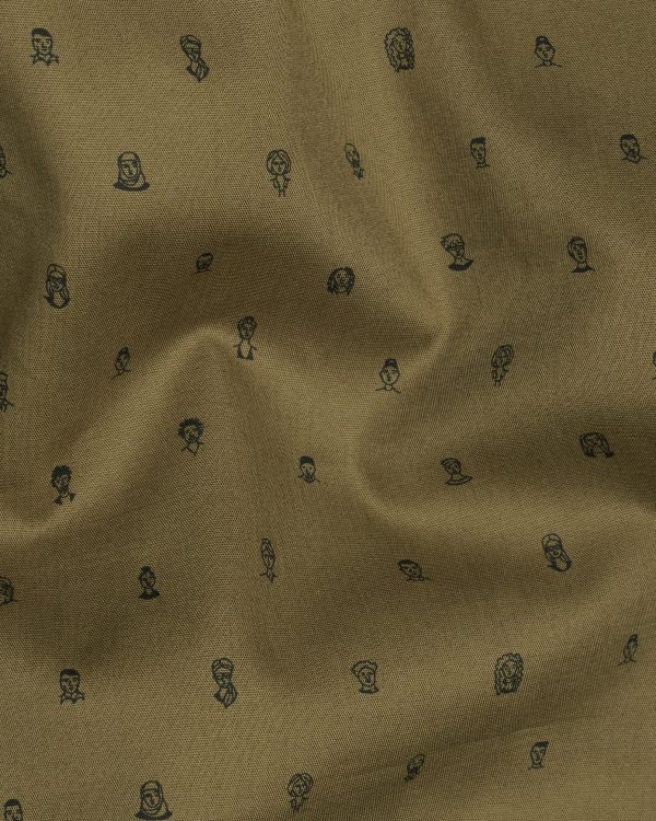 Go Ben People Printed Premium Cotton Shirt Sale - Image 2