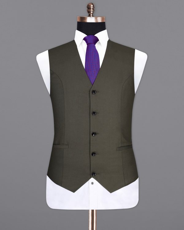 Armadillo Steel Gray Waistcoat Hot on Sale - Image 2