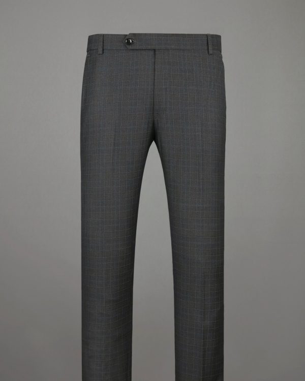 Tuatara Checked Wool Rich Pant Online Sale - Image 4