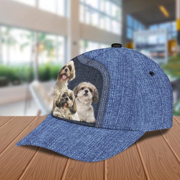 Personalized Shihtzu Classic Cap, Personalized Gift for Shihtzu Lovers - CP2183PS Cheap - Image 5