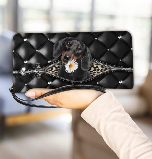 Dachshund Clutch Purse, Gift for Dachshund Lovers - PU296PA Online